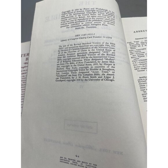 the interpreters bible volume 6 hardcover book 1956 abingdon press READ - Picture 3 of 7